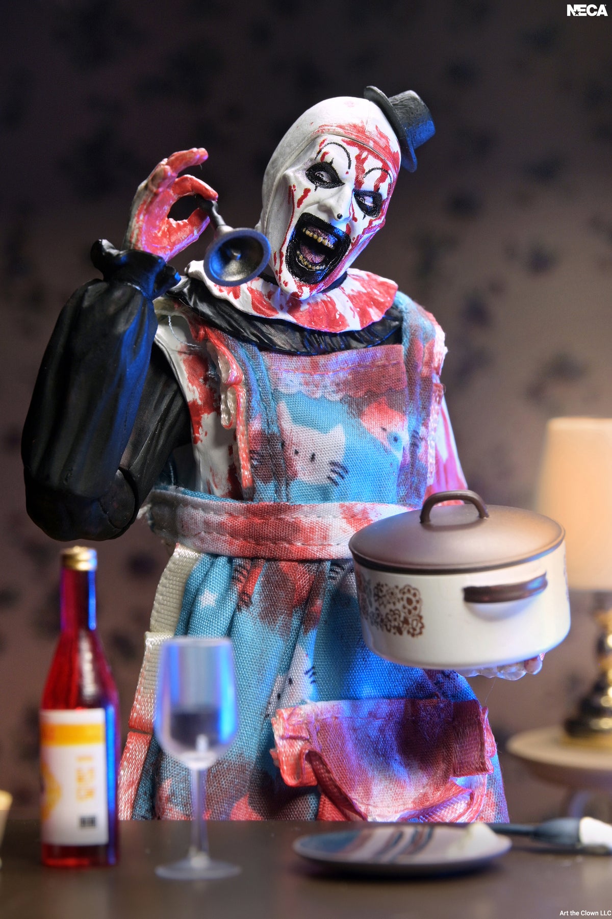 Terrifier 2 - Ultimate Thanksgiving Art the Clown 7" Scale Action Figure on the NECA Store