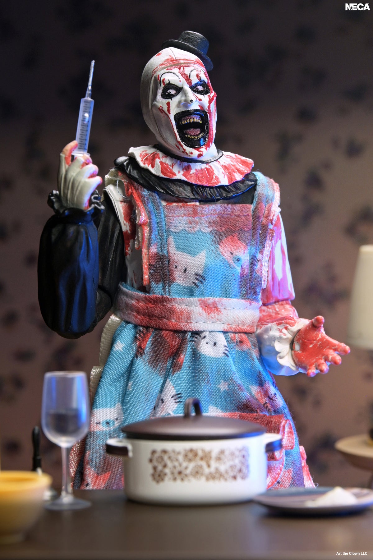 Terrifier 2 - Ultimate Thanksgiving Art the Clown 7" Scale Action Figure on the NECA Store