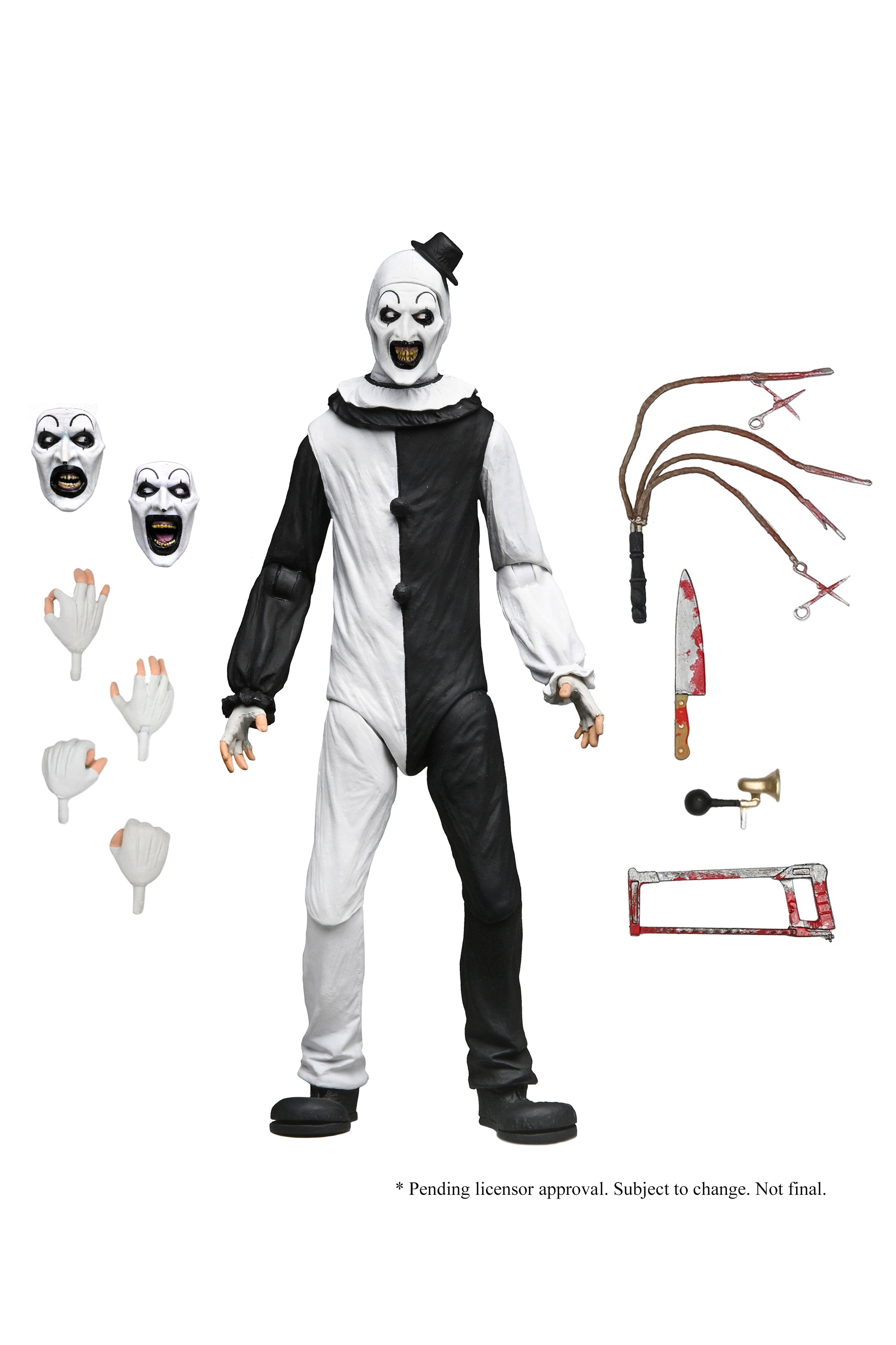 Terrifier - Art the Clown 1/4 Scale Action Figure (PRE-ORDER) – NECA