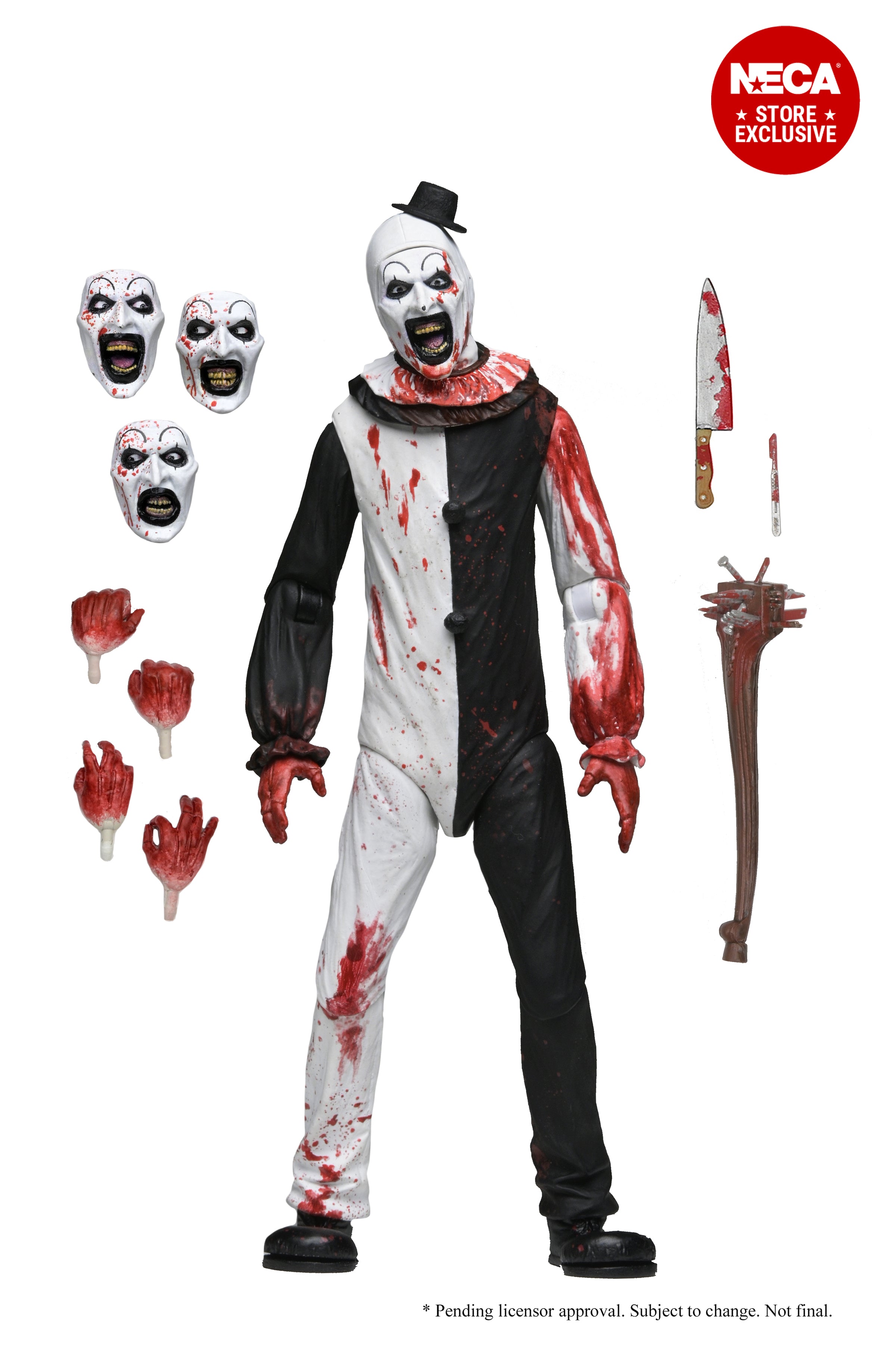 Terrifier - Bloody Art the Clown 1/4 Scale Action Figure (PRE