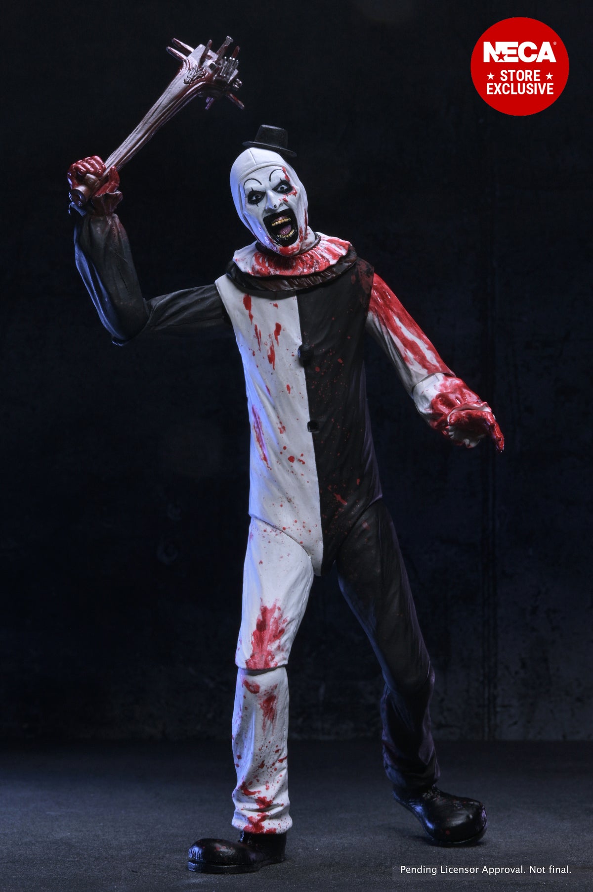 Terrifier - Bloody Art the Clown 1/4 Scale Action Figure (PRE-ORDER ...