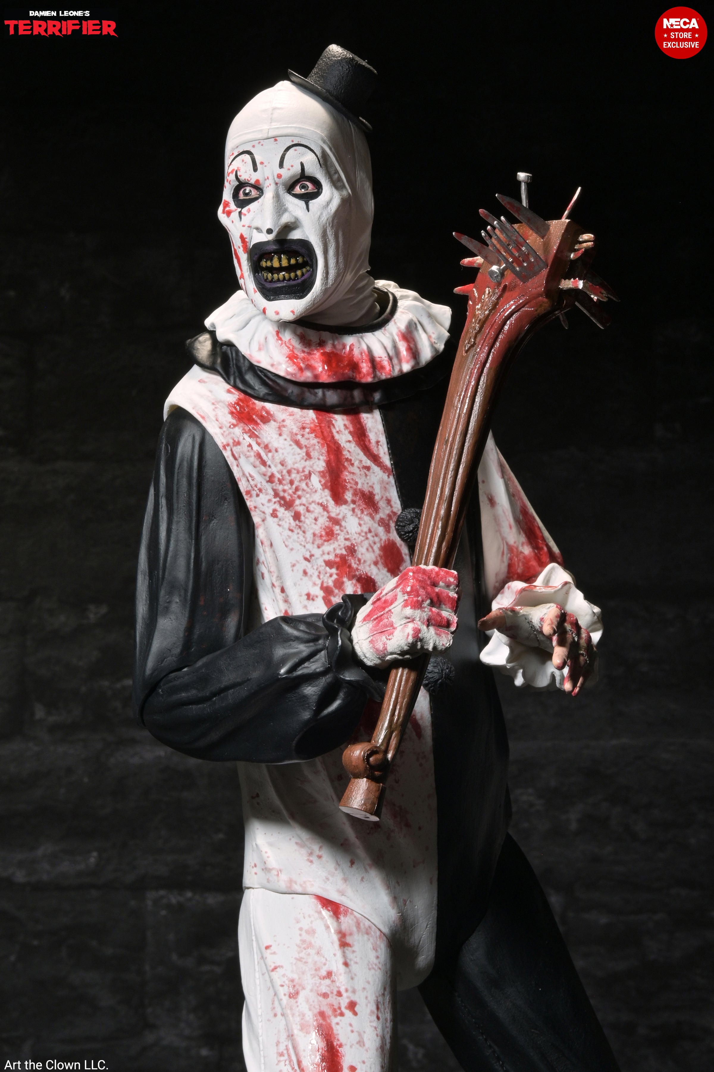 Terrifier - Bloody Art the Clown 1/4 Scale Action Figure (PRE-ORDER) (