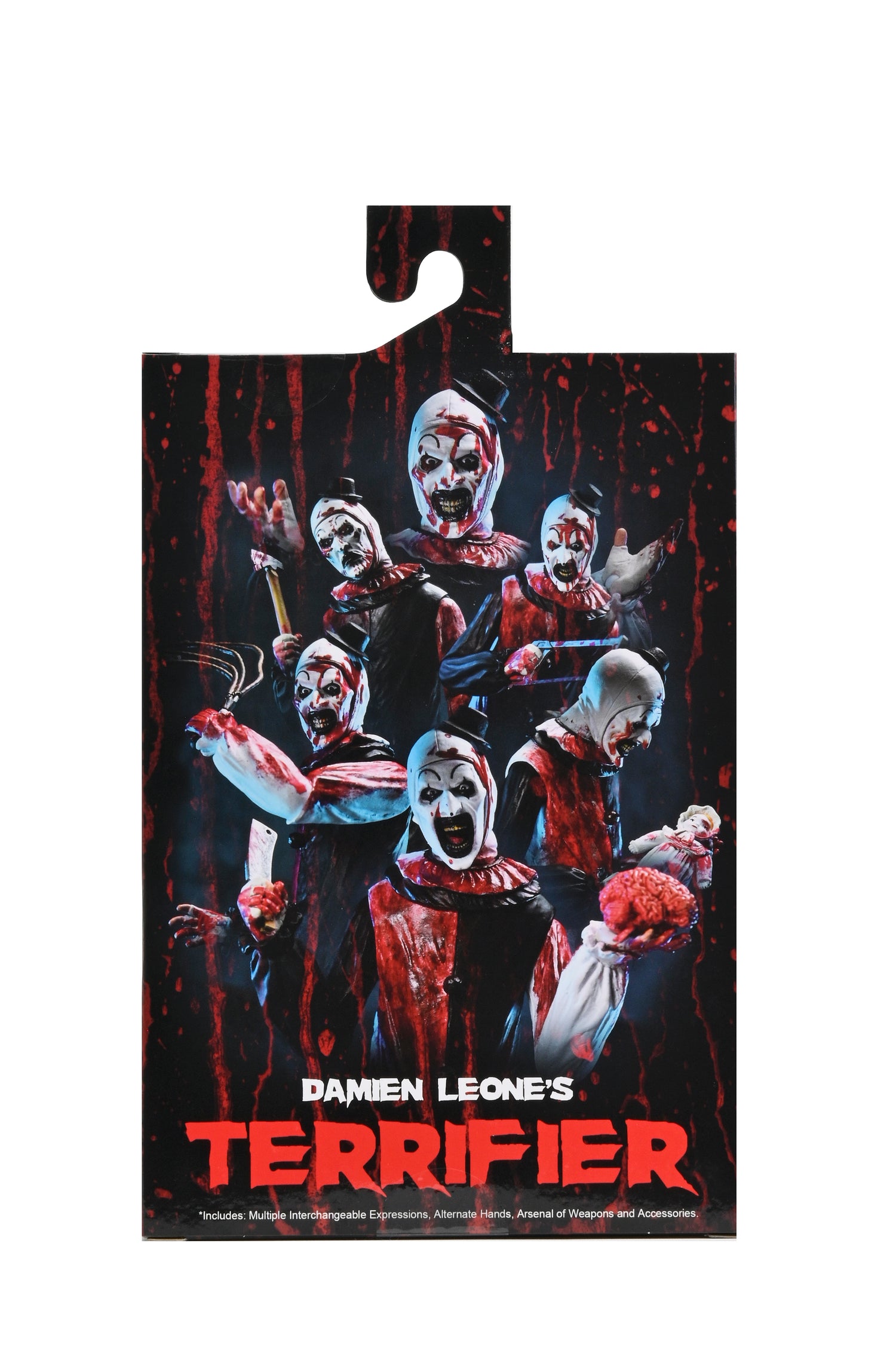 Terrifier - Ultimate Art the Clown 7" Scale Action Figure (Blood Soaked)