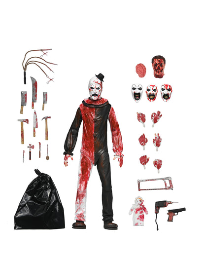 Terrifier - Ultimate Art the Clown 7" Scale Action Figure (Blood Soaked)