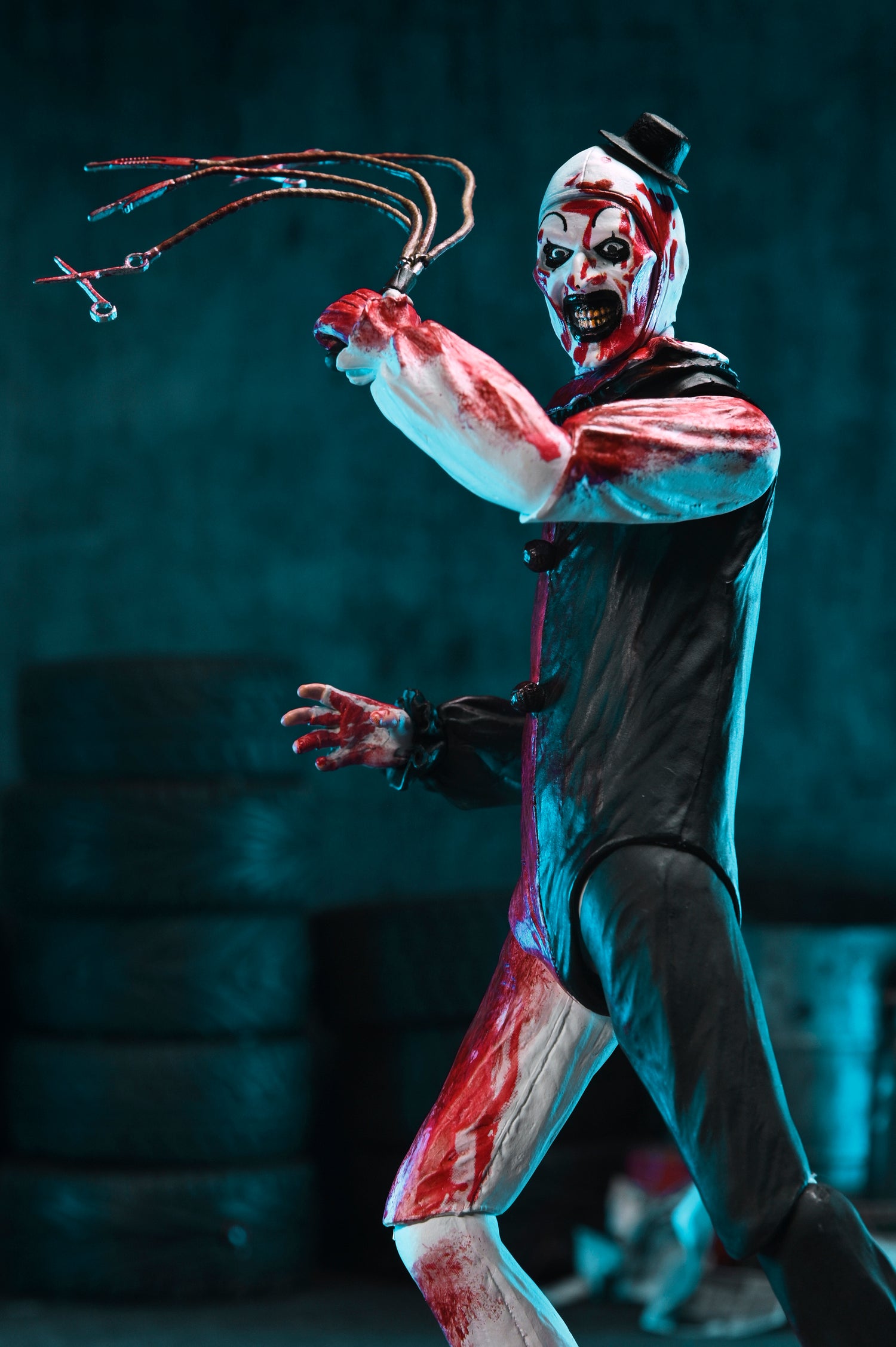 Terrifier - Ultimate Art the Clown 7" Scale Action Figure (Blood Soaked)