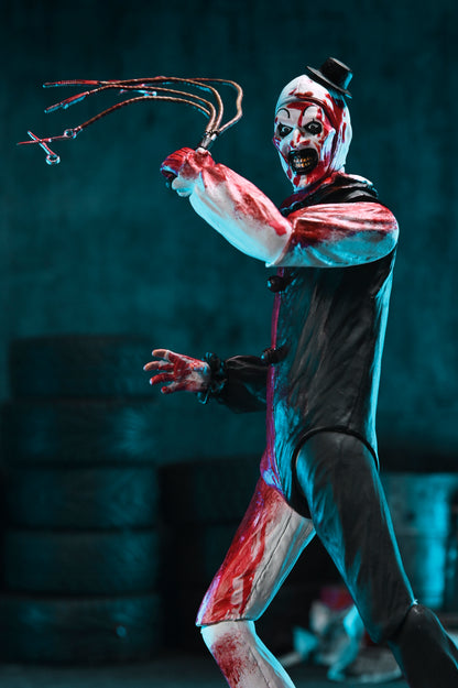 Terrifier - Ultimate Art the Clown 7" Scale Action Figure (Blood Soaked)