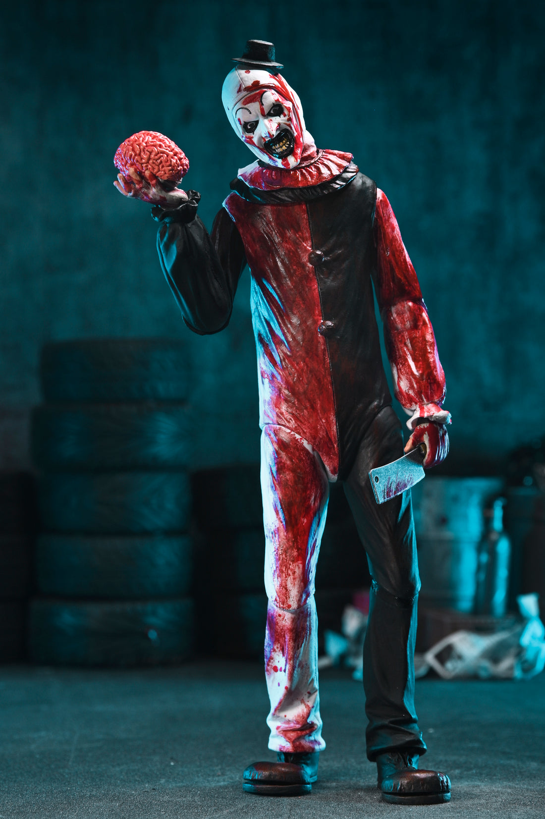 Terrifier - Ultimate Art the Clown 7" Scale Action Figure (Blood Soaked)