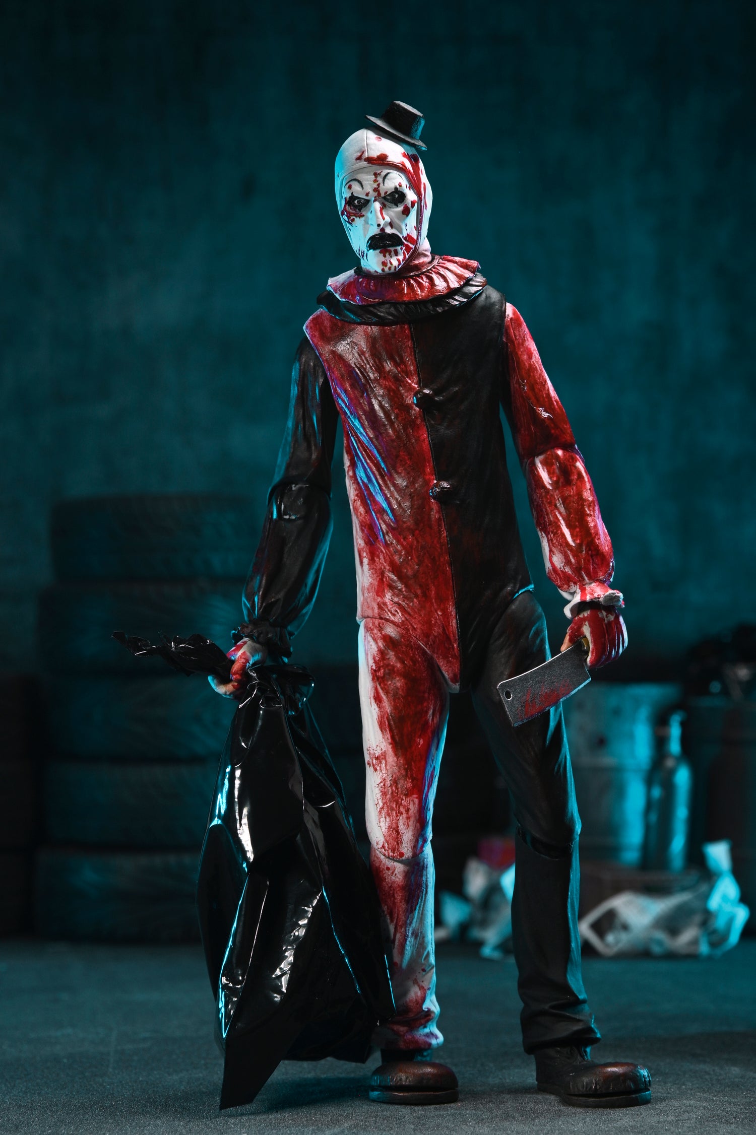 Terrifier - Ultimate Art the Clown 7" Scale Action Figure (Blood Soaked)