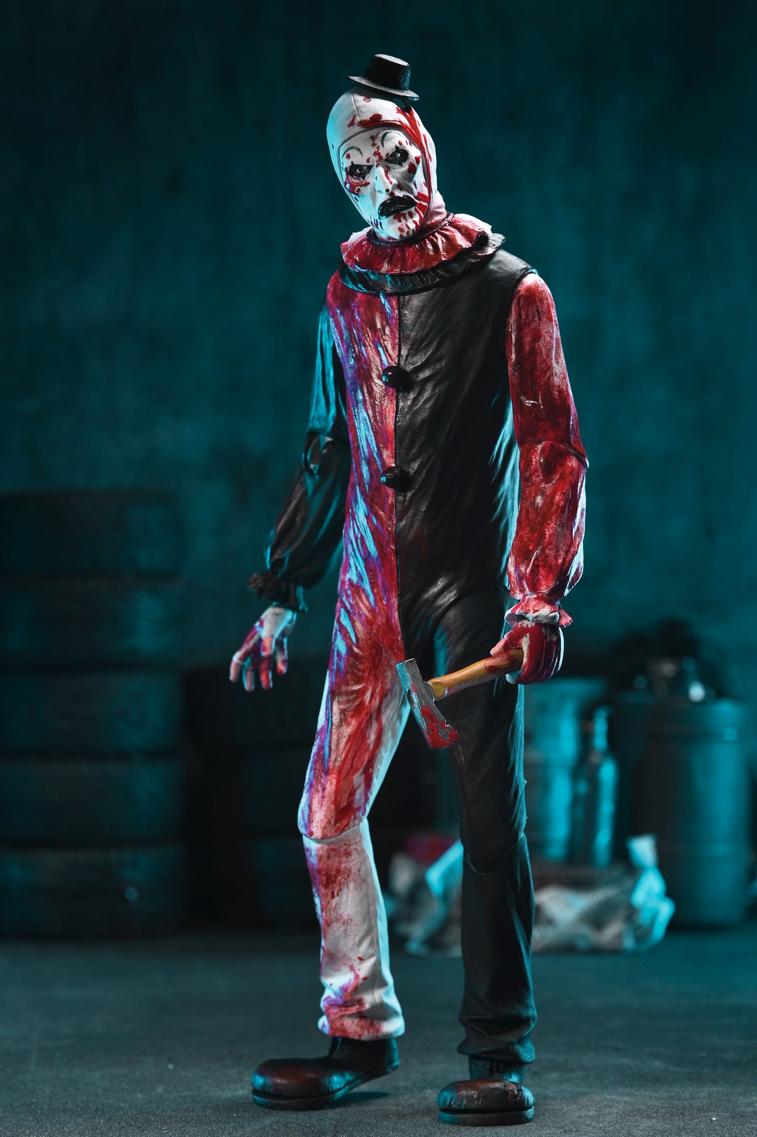 Terrifier - Ultimate Art the Clown 7" Scale Action Figure (Blood Soaked)
