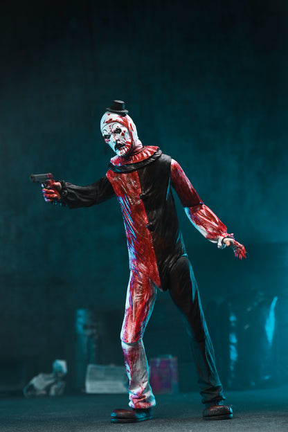 Terrifier - Ultimate Art the Clown 7" Scale Action Figure (Blood Soaked)
