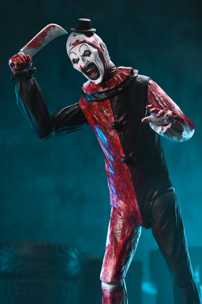 Terrifier - Ultimate Art the Clown 7" Scale Action Figure (Blood Soaked)