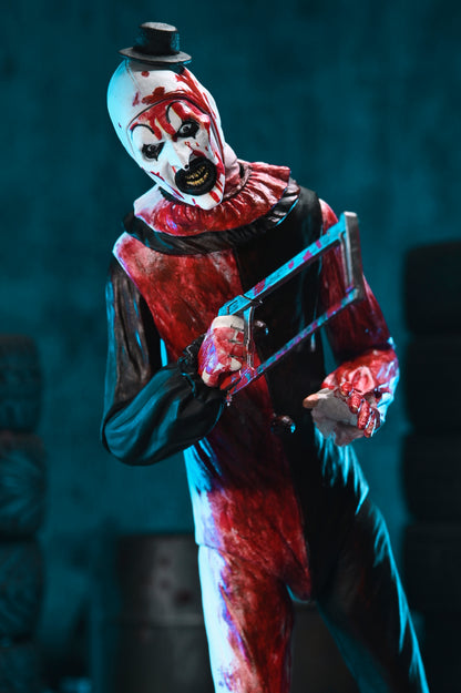 Terrifier - Ultimate Art the Clown 7" Scale Action Figure (Blood Soaked)