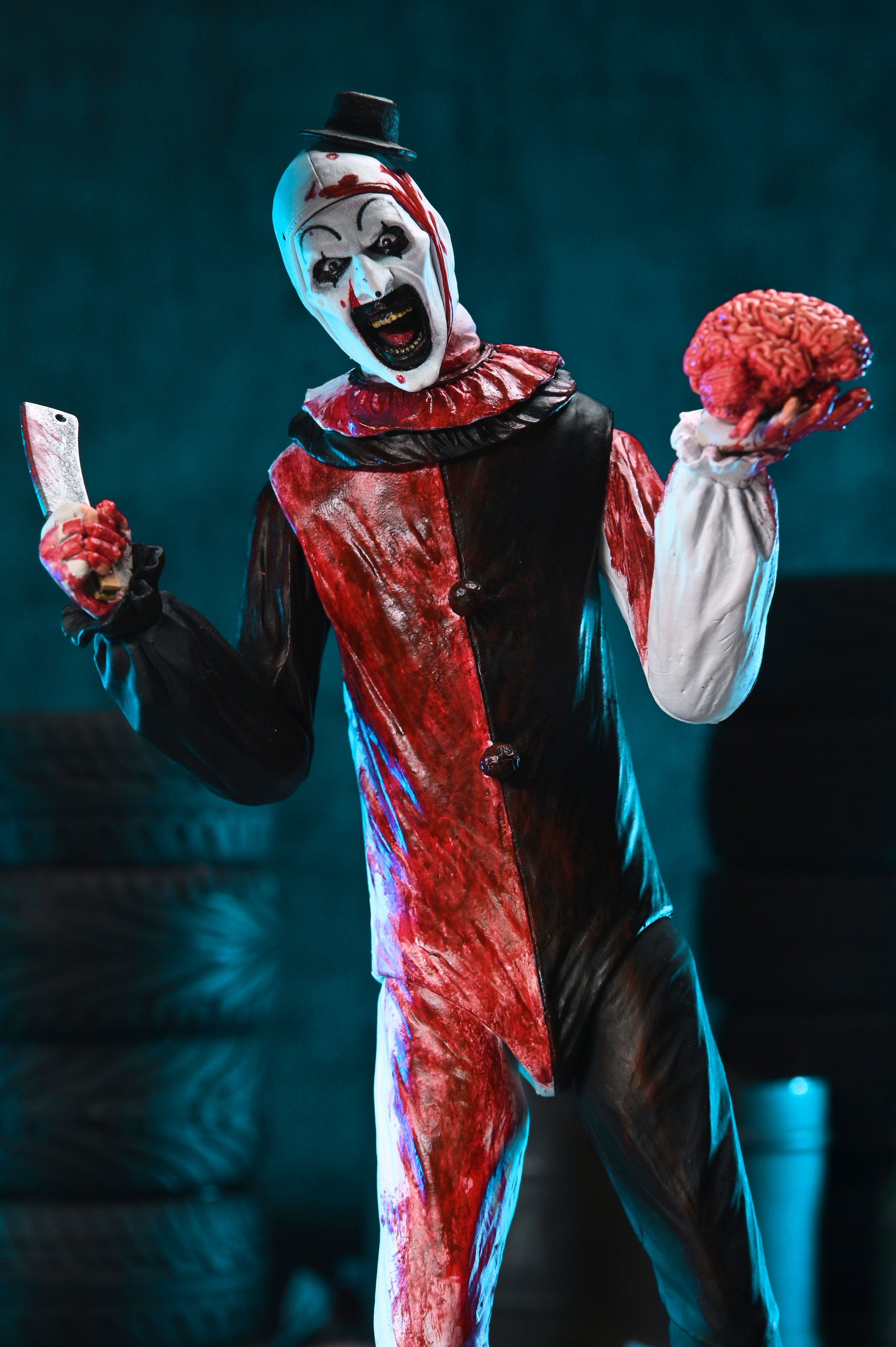 Terrifier - Ultimate Art the Clown 7" Scale Action Figure (Blood Soaked)