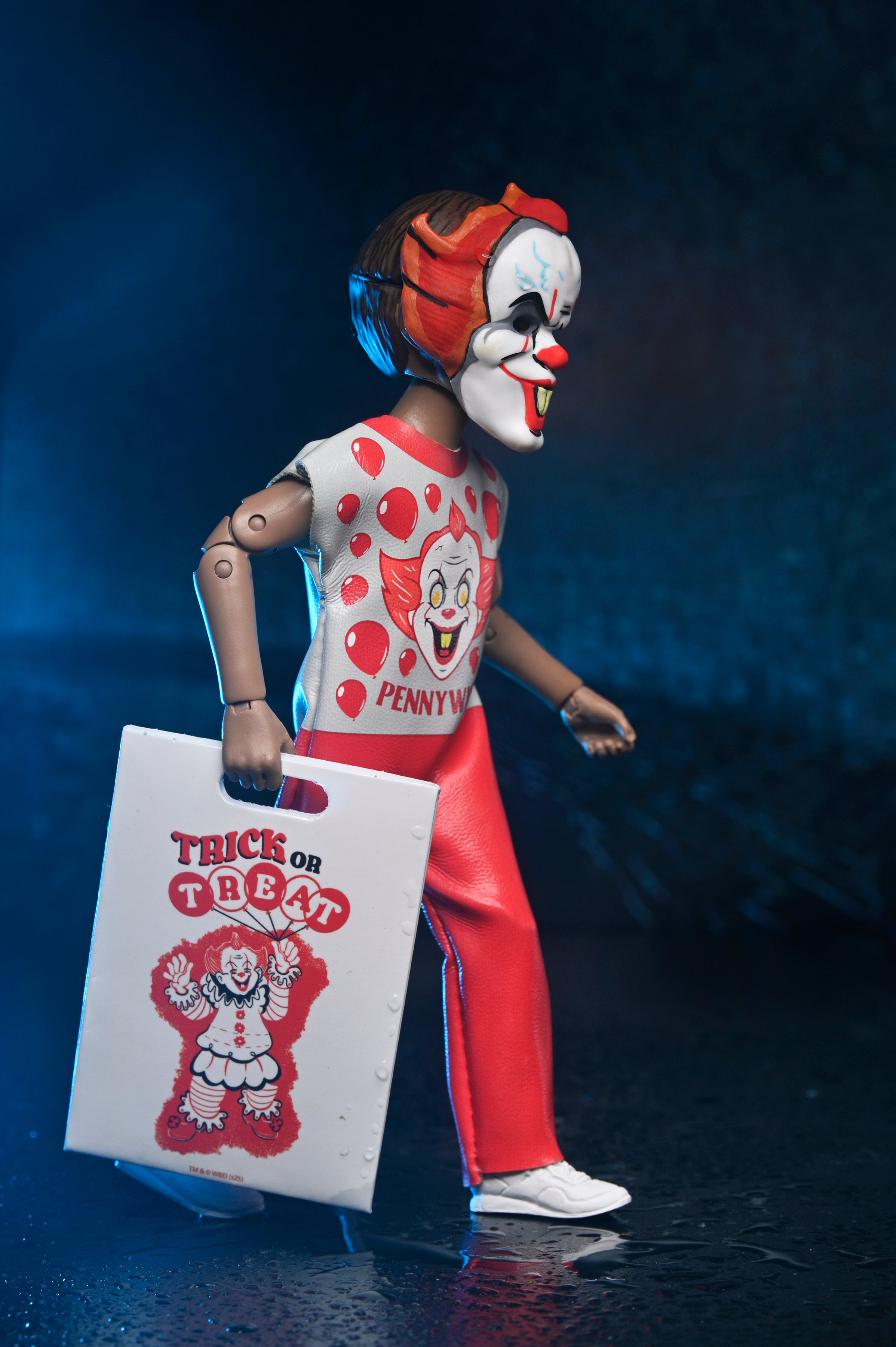 IT (2017) x Ben Cooper Costume Kids Collection - Pennywise 6” Costumed Action Figure (SERIES 9) - NECA