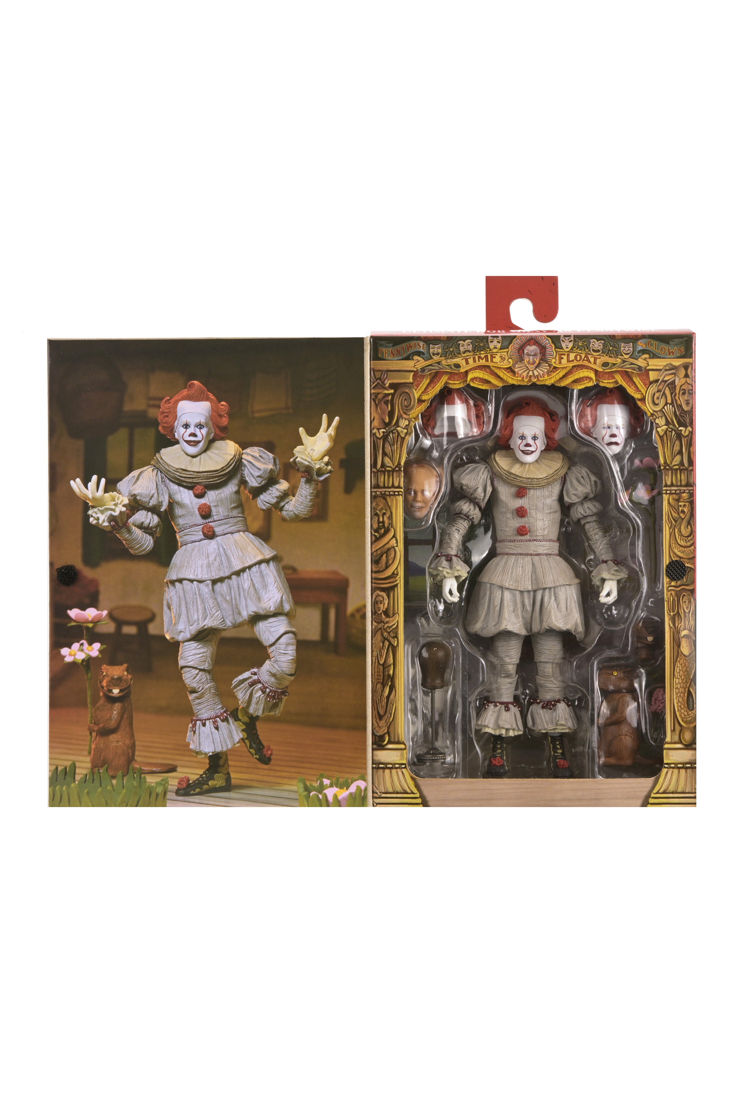 IT: Welcome to Derry - Ultimate Bob Gray as Pennywise 7" Scale Action Figure - NECA