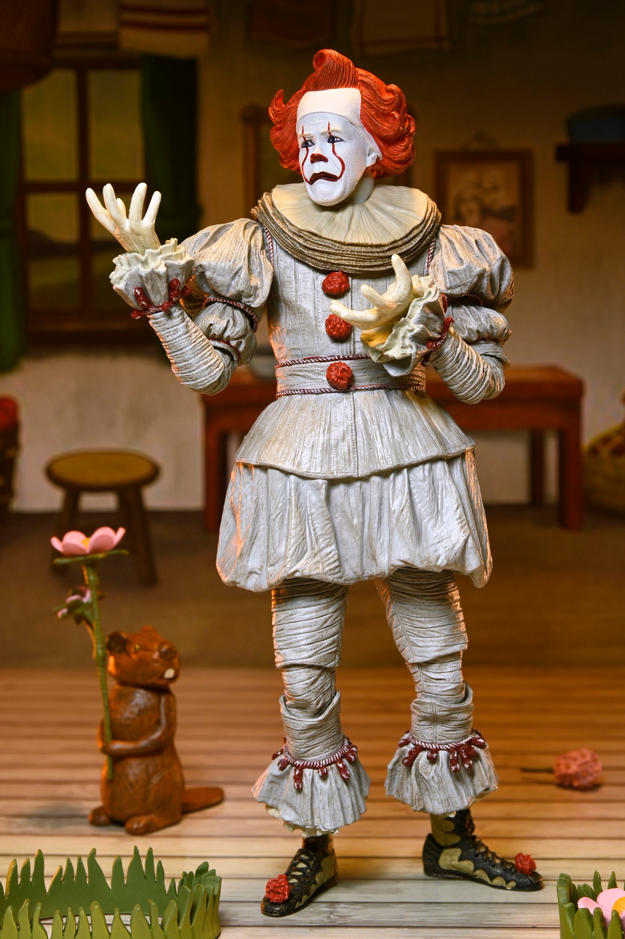 IT: Welcome to Derry - Ultimate Bob Gray as Pennywise 7&quot; Scale Action Figure - NECA