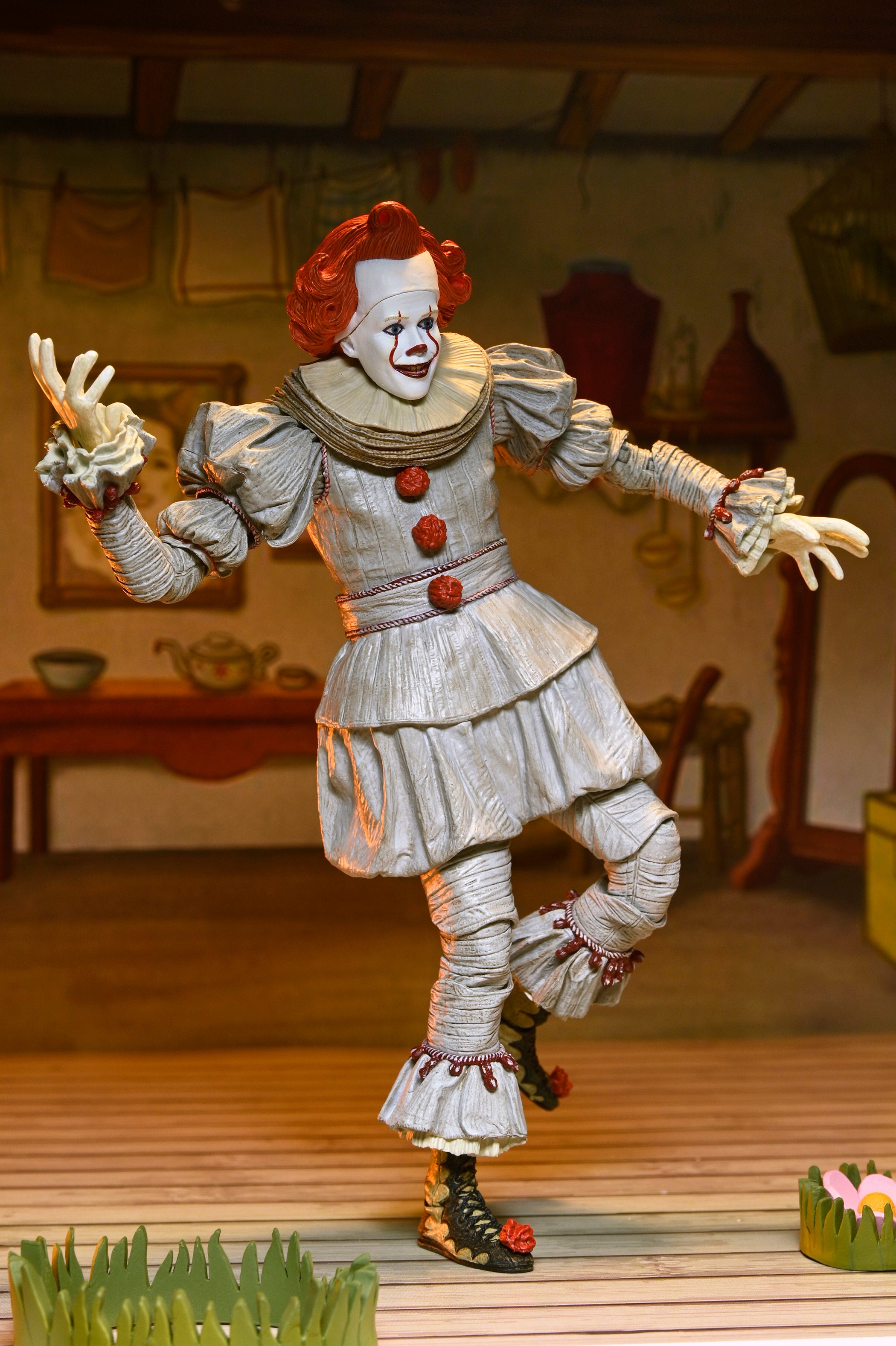IT: Welcome to Derry - Ultimate Bob Gray as Pennywise 7&quot; Scale Action Figure - NECA