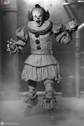 IT: Welcome to Derry - Ultimate Black & White Pennywise 7” Scale Action Figure on the NECA Store