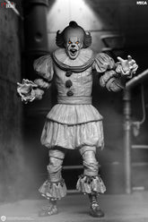 IT: Welcome to Derry - Ultimate Black & White Pennywise 7” Scale Action Figure on the NECA Store