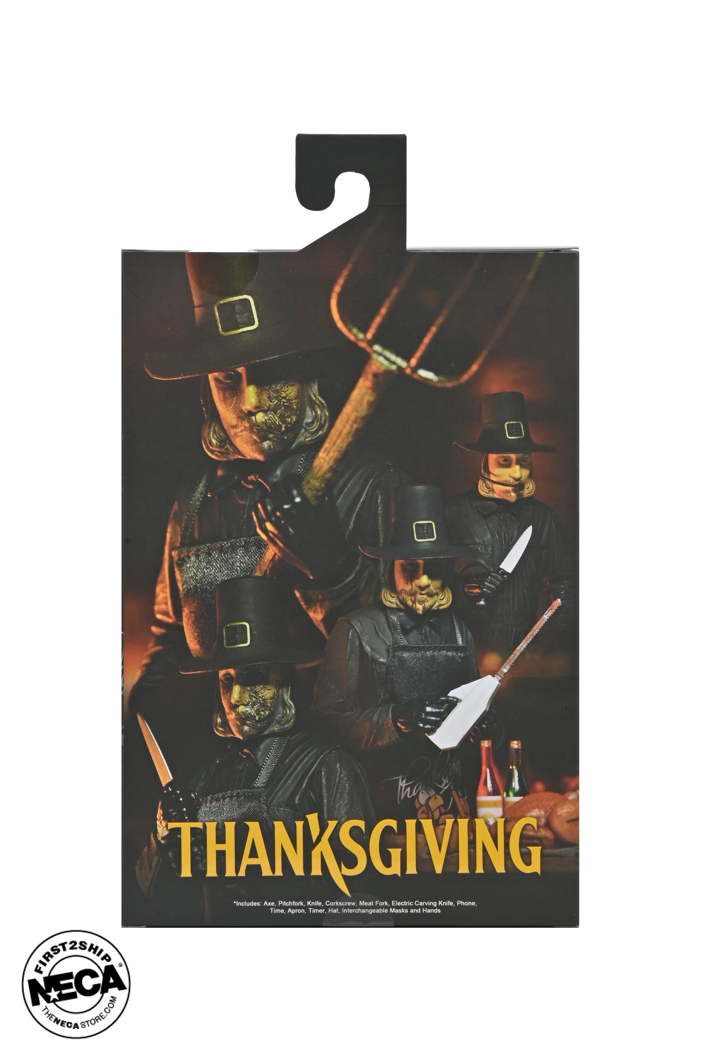 Thanksgiving - Ultimate “No Leftovers” John Carver 7” Scale Action Figure - NECA