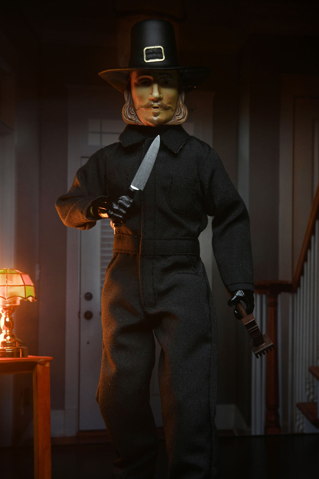 John Carver 8” Clothed Action Figure with knife and meat tenderizer