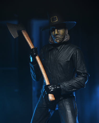 Thanksgiving - Ultimate John Carver 7” Scale Action Figure with axe and destroyed mask