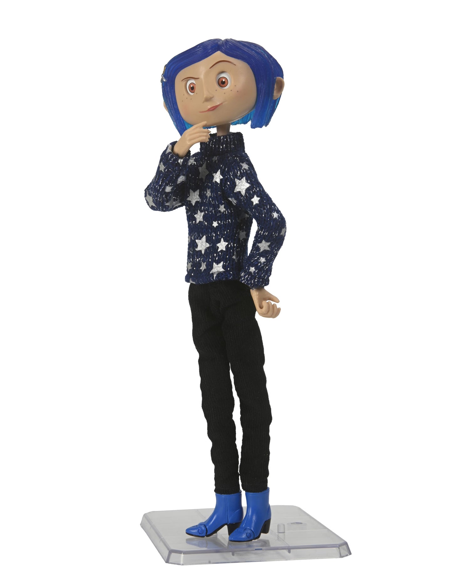 Coraline in Star Sweater 7” Articulated Figure standing up