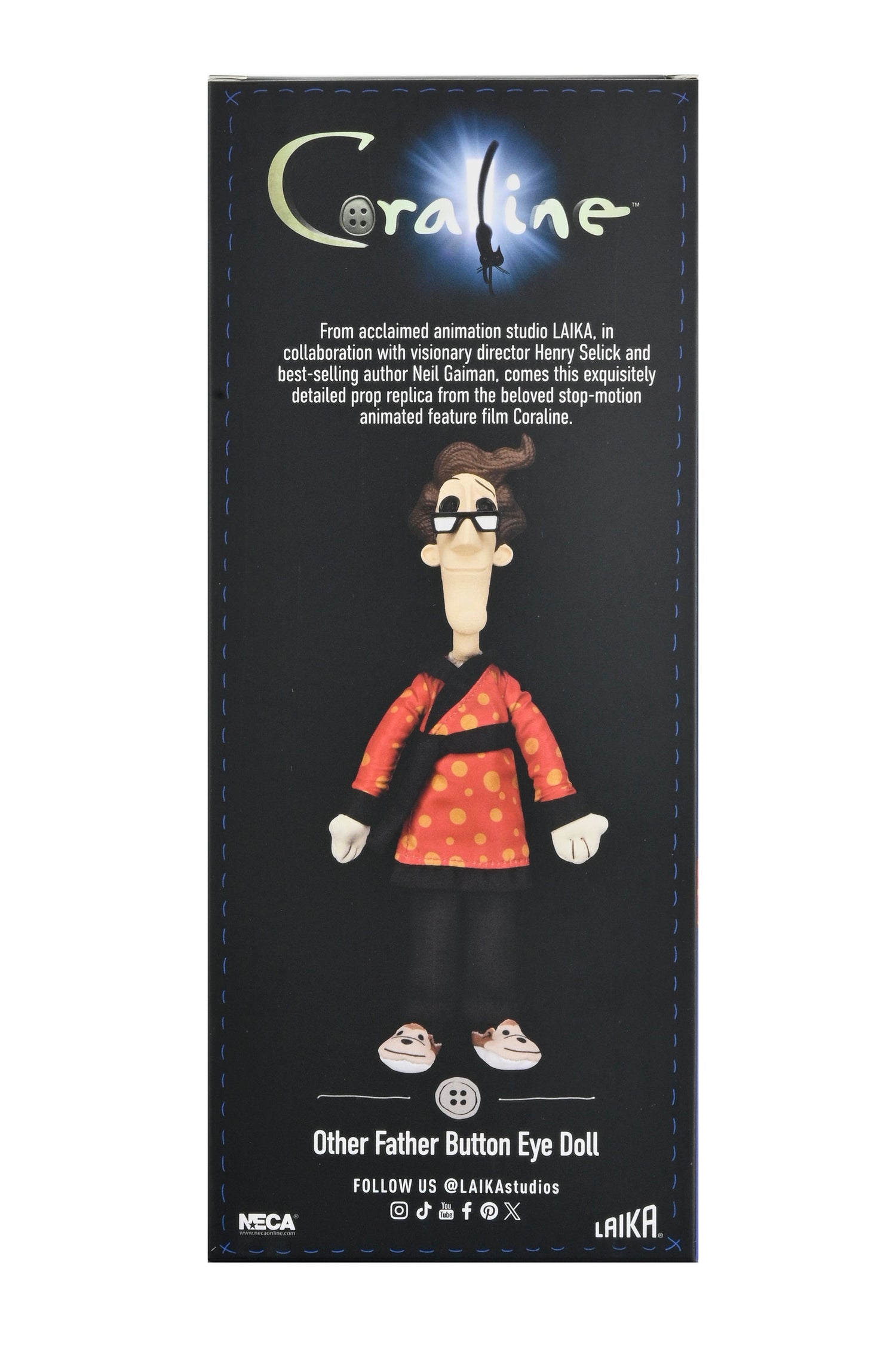 Coraline - Other Father Button-Eyed Doll - NECA