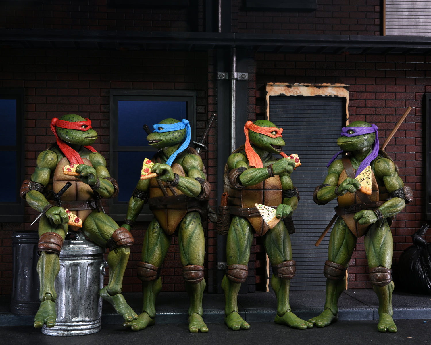 Teenage Mutant Ninja Turtles 2: Secret of the Ooze - Turtles 4-Pack in VHS packaging