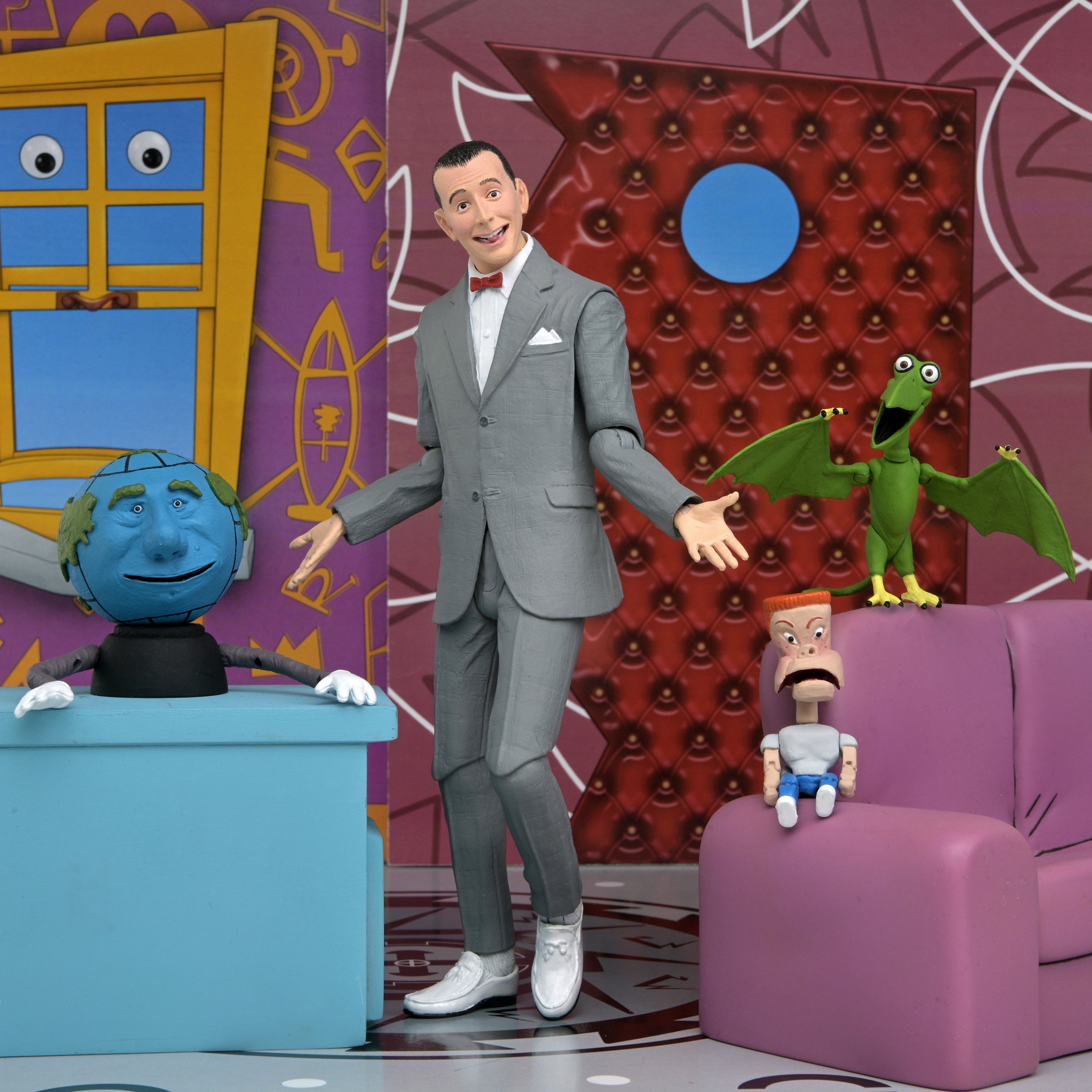 Pee-wee Herman - Ultimate Pee-wee &amp; Pals 7" Scale Action Figure on the NECA Store