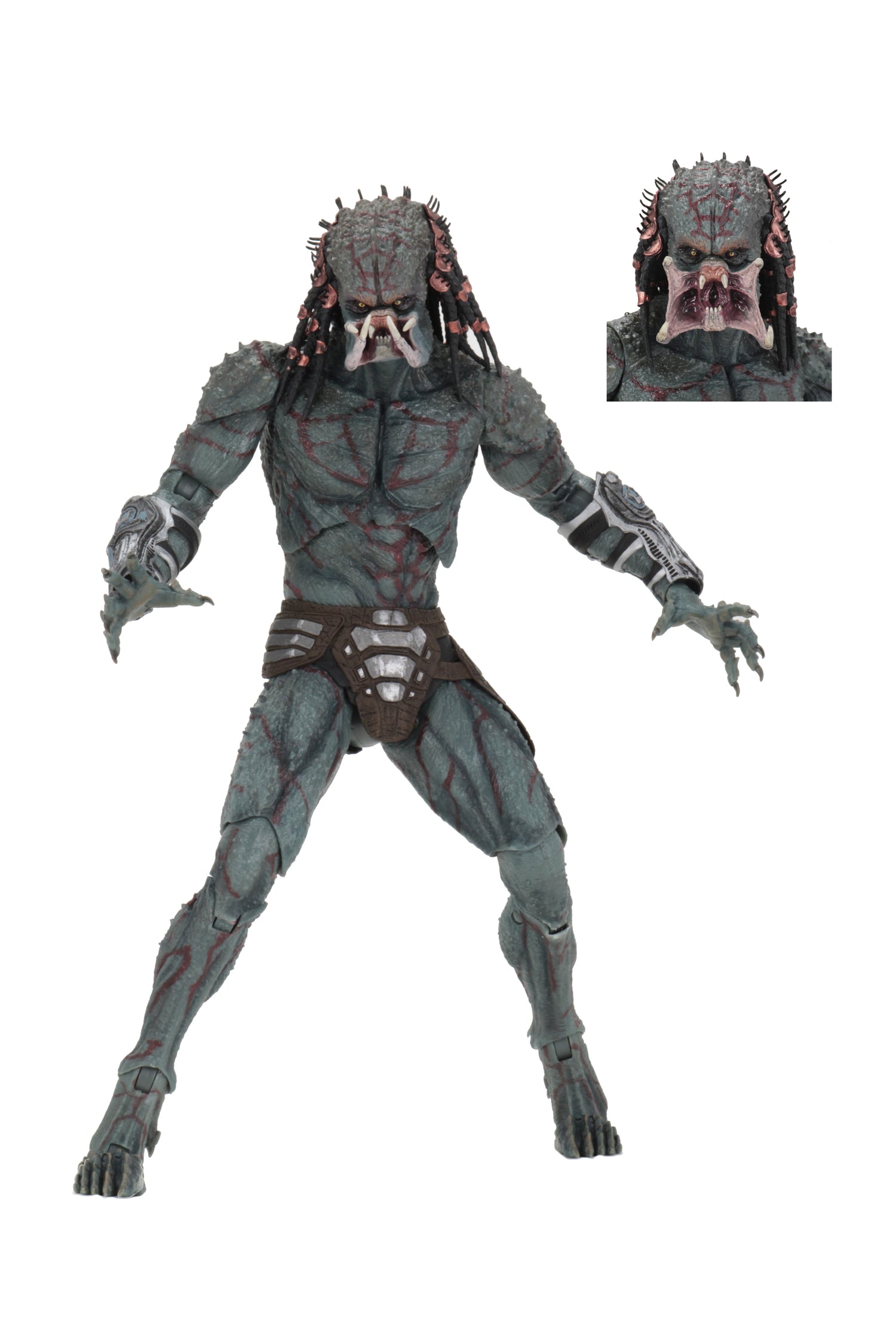 Predator (2018) - Deluxe Armored Assassin Predator 7&quot; Scale Action Figure (12&quot; Figure) - NECA