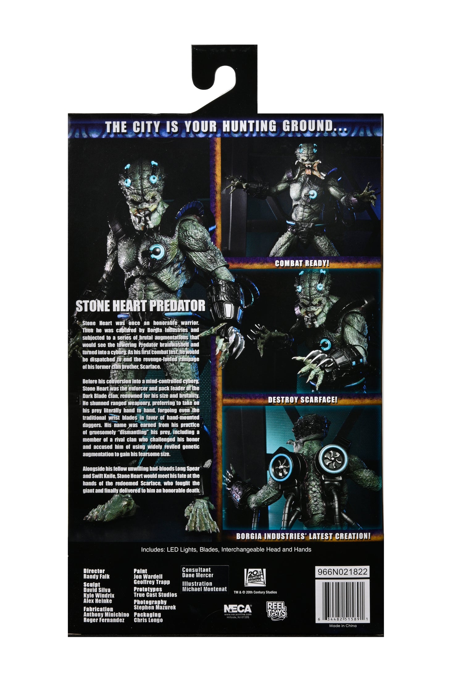 Predator - Concrete Jungle: Stone Heart Predator 7" Scale Action Figure