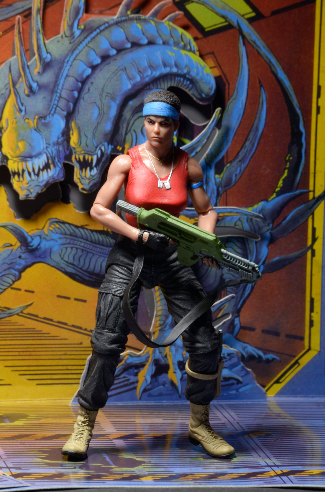 Aliens - "Kenner" Vasquez 7" Scale Action Figure (Alien Day 2017) - NECA