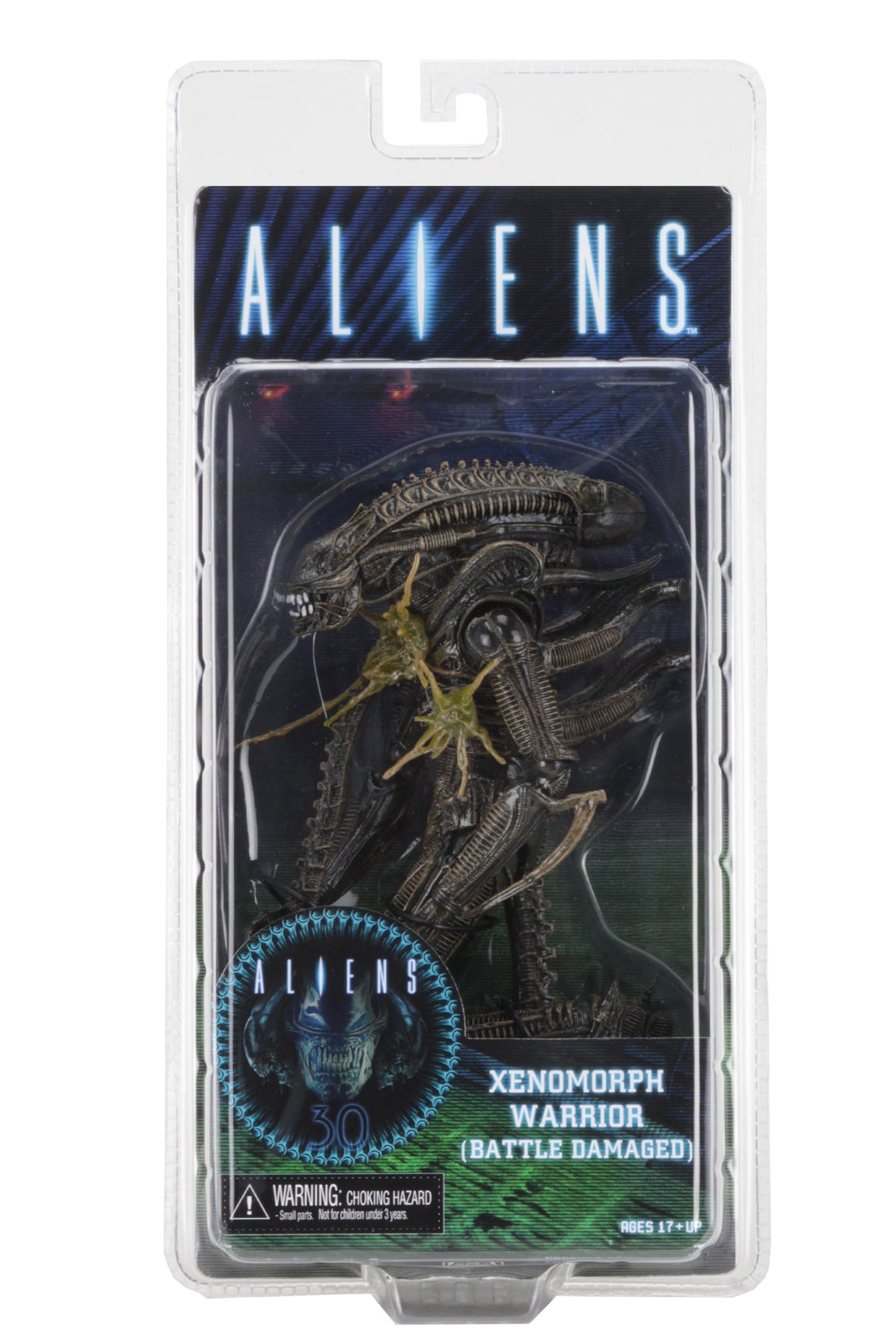 Aliens - Series 12 - Battle Damaged Aliens Warrior 7" Scale Action Figure (BROWN)- NECA