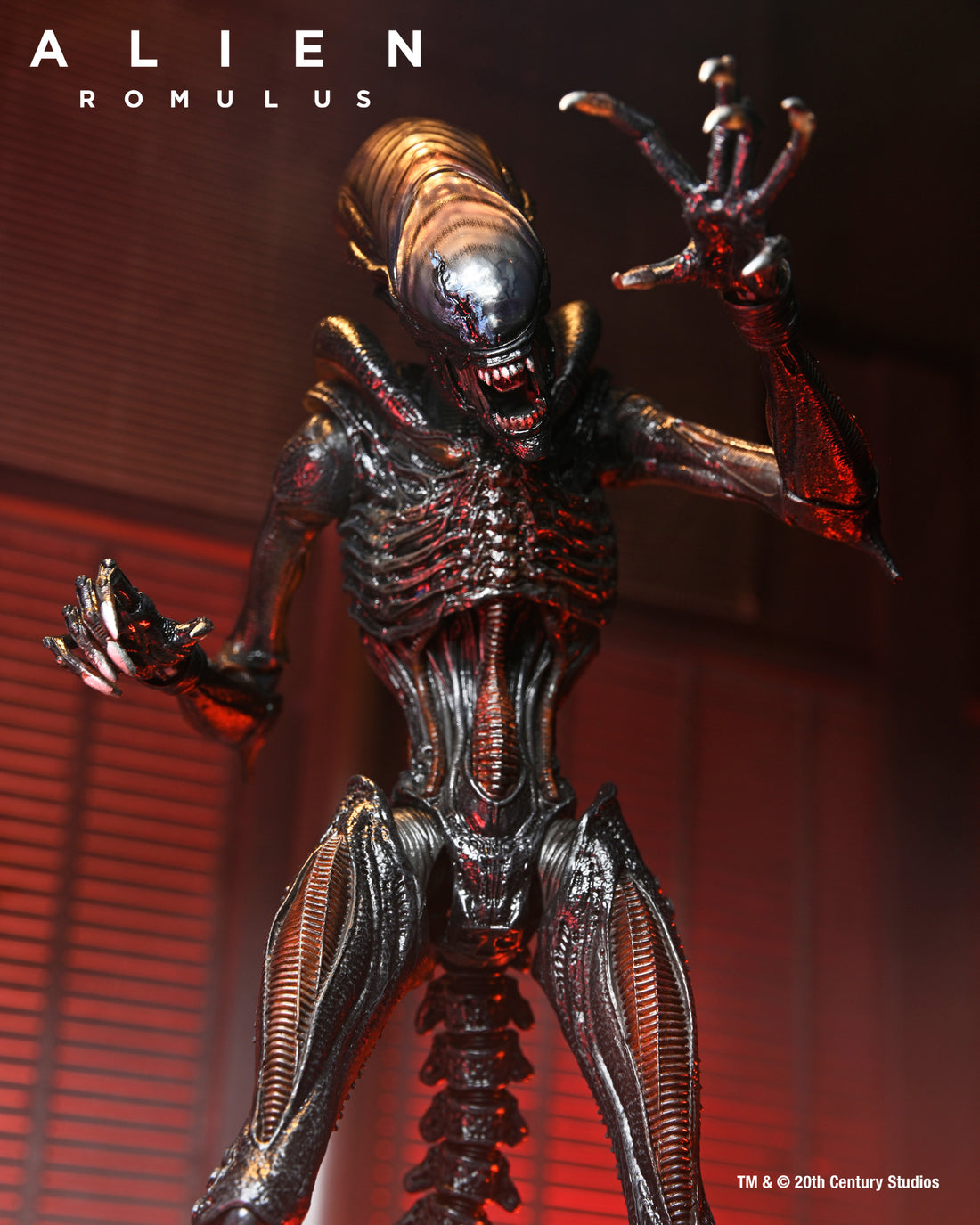 Alien: Romulus Ultimate Scorched Xenomorph 7&quot; Scale Action Figure - NECA