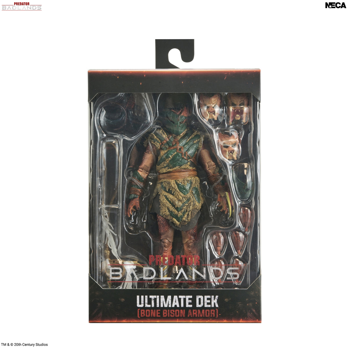 Predator: Badlands - Ultimate Dek (Bone Bison Armor) 7" Scale Action Figure on the NECA Store