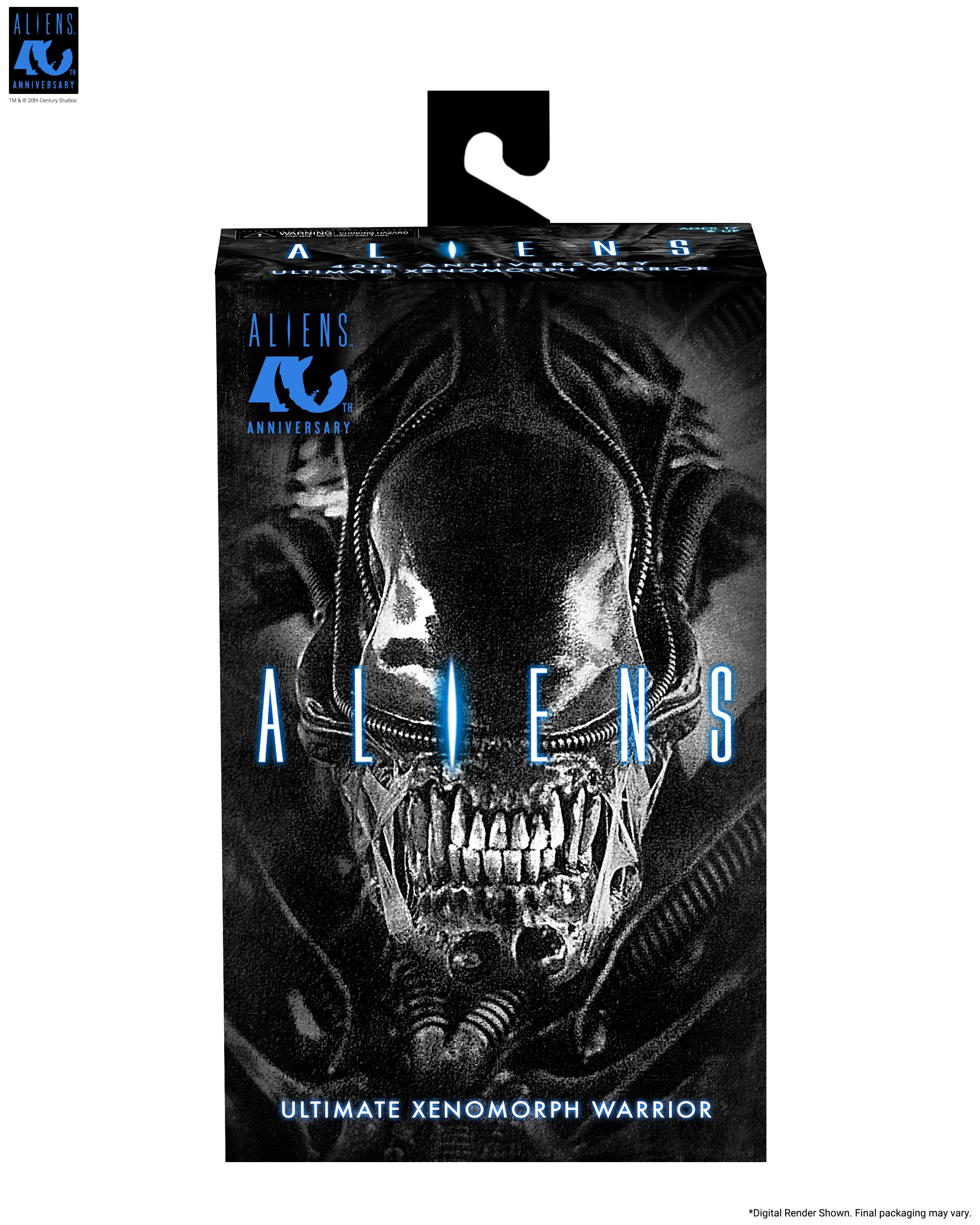 Neca エイリアン Aliens - 40th Anniversary Ultimate Xenomorph Warrior 7