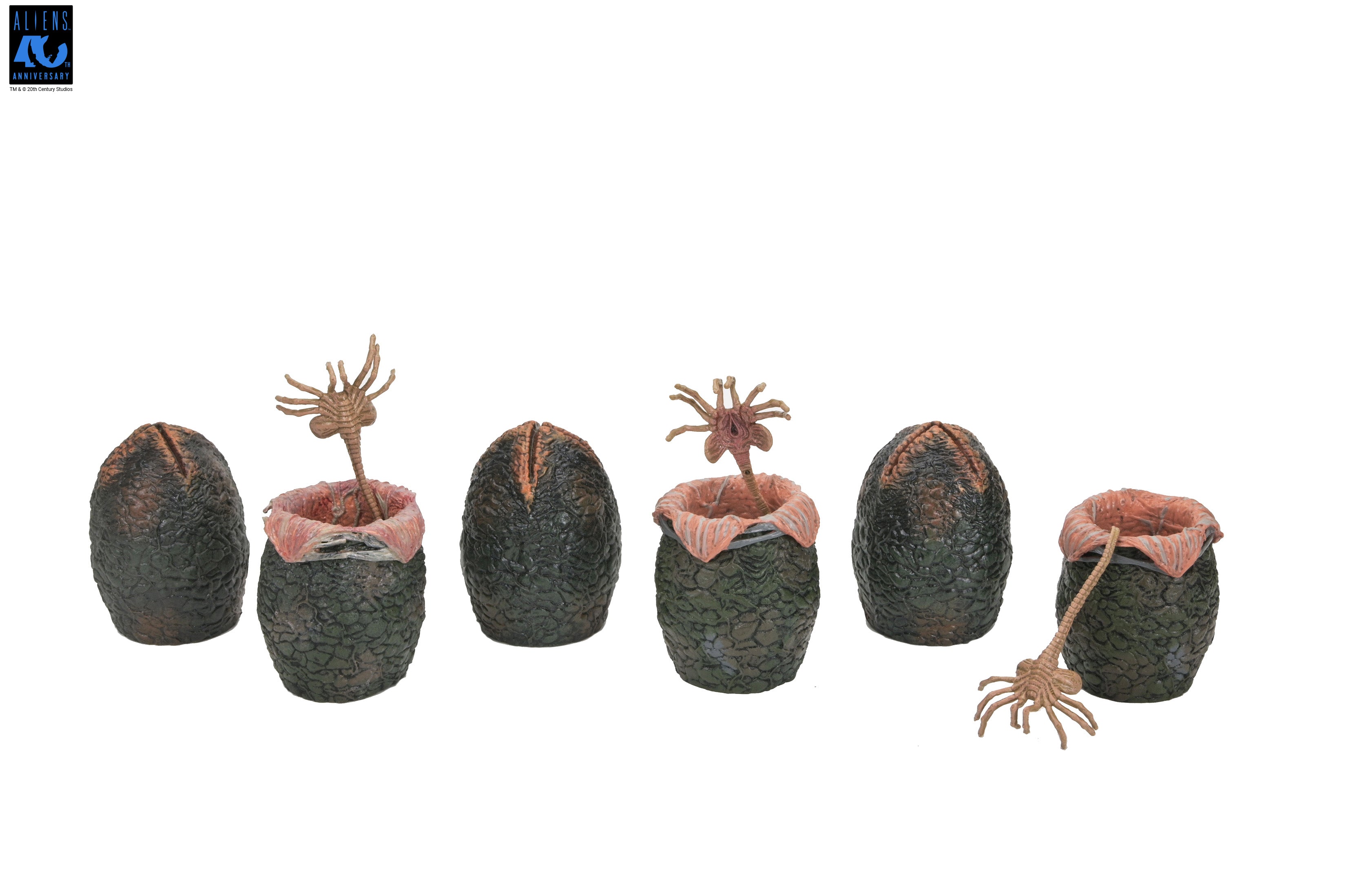 Aliens - 40th Anniversary Carton of Alien Eggs 6-Pack Accessory