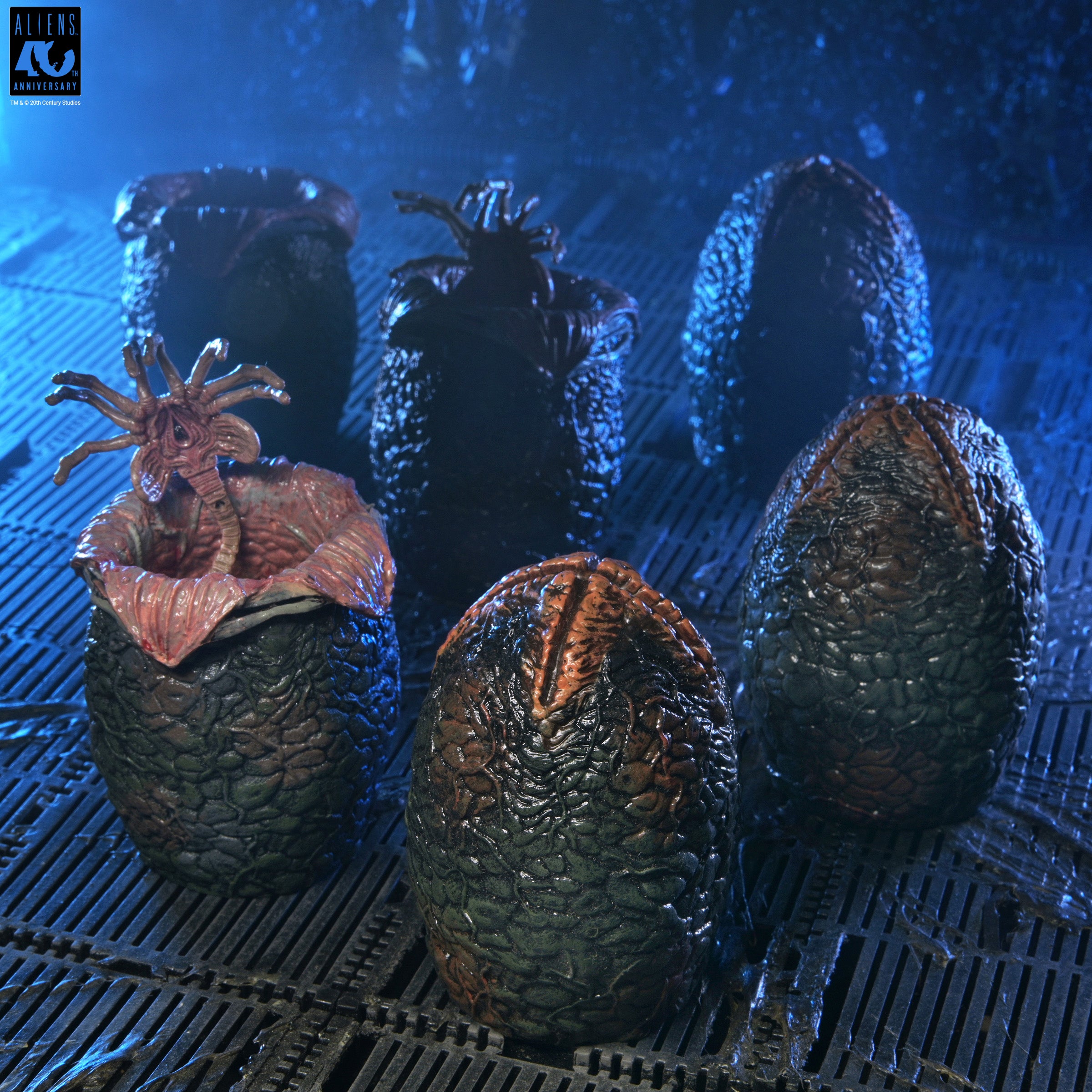 Aliens - 40th Anniversary Carton of Alien Eggs 6-Pack Accessory