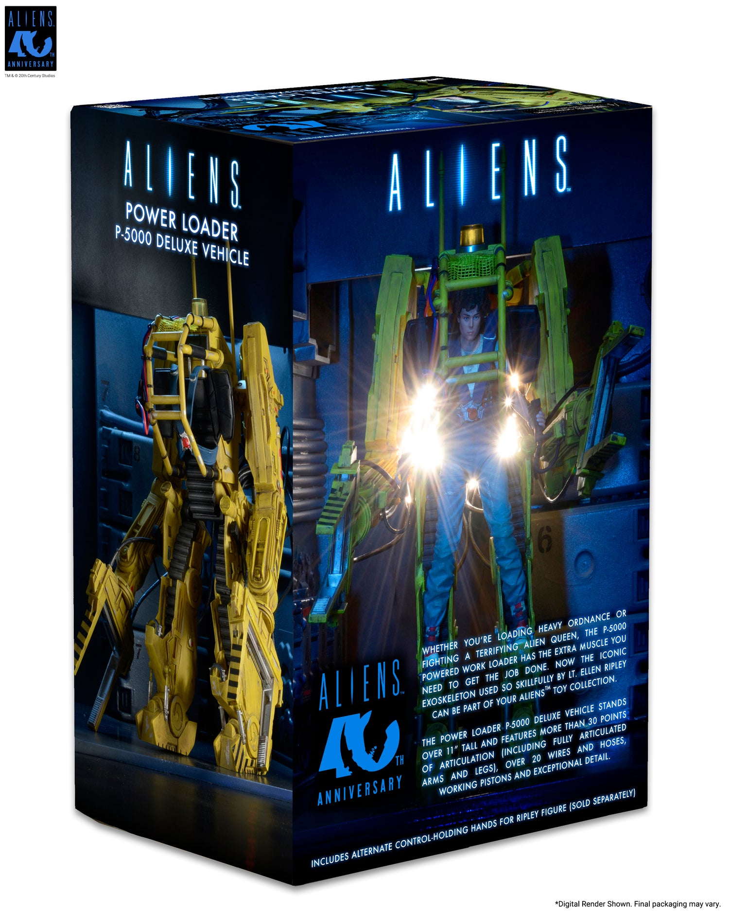 Aliens - 40th Anniversary Power Loader (P-5000) Deluxe Vehicle (PRE-ORDER)