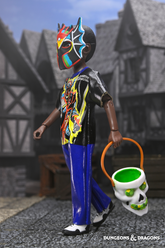 Dungeons & Dragons x Ben Cooper Costume Kids Collection - Warduke 6” Costumed Action Figure - NECA