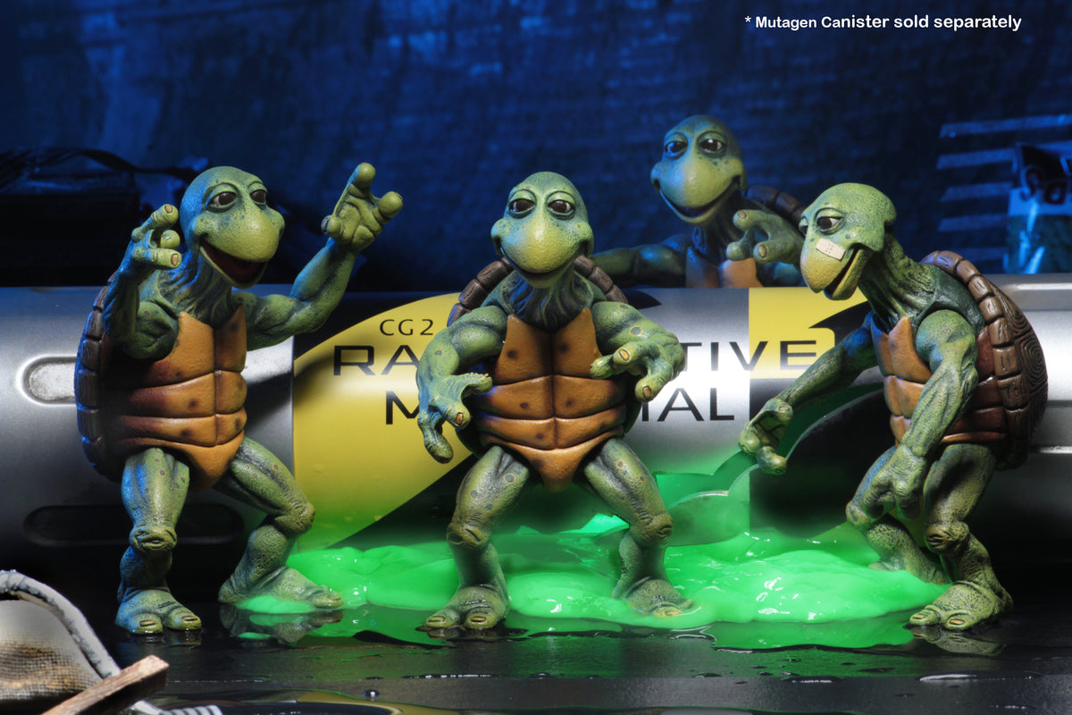 Teenage Mutant Ninja Turtles (1990 Movie) - 1/4 Scale Action Figures - Baby Turtles Set