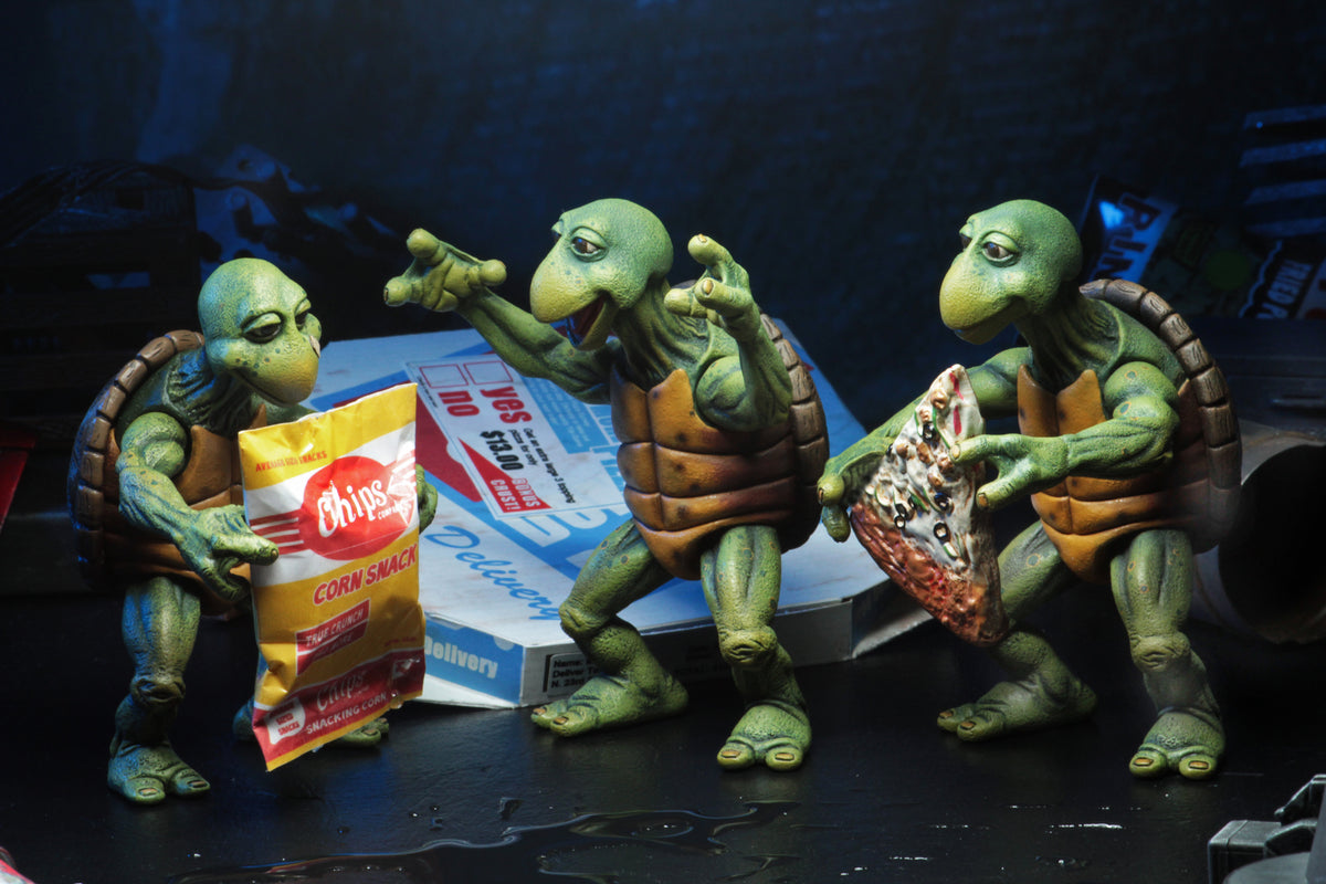 Teenage Mutant Ninja Turtles (1990 Movie) - 1/4 Scale Action Figures - Baby Turtles Set