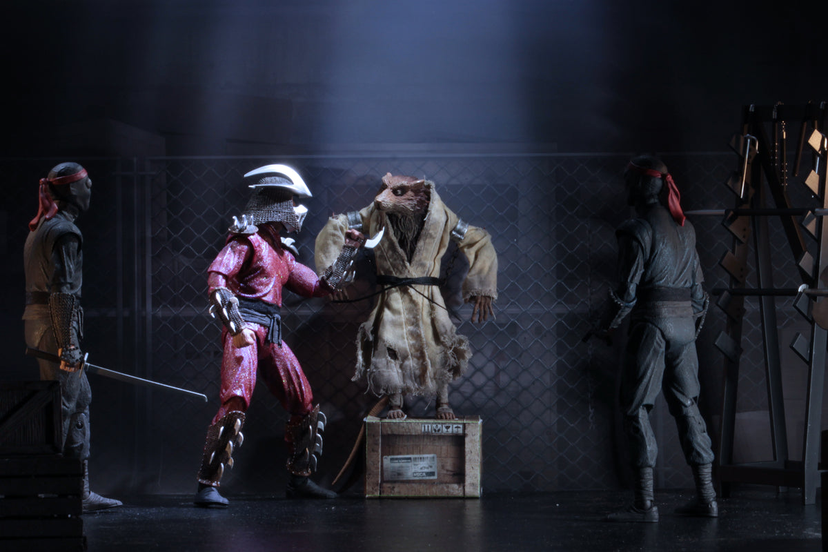Teenage Mutant Ninja Turtles (1990 Movie) - “The Capture of Splinter” 7” Scale Action Figures (4-Pack)
