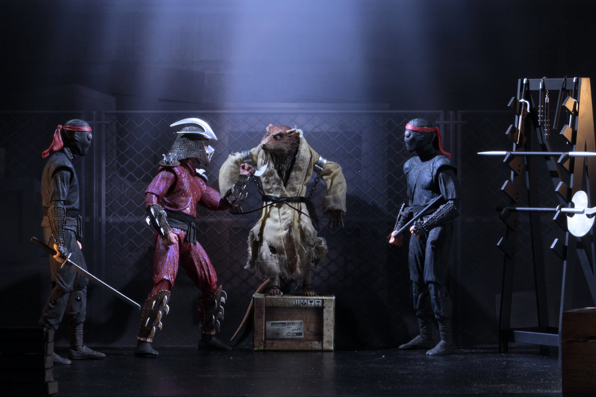 Teenage Mutant Ninja Turtles (1990 Movie) - “The Capture of Splinter” 7” Scale Action Figures (4-Pack)