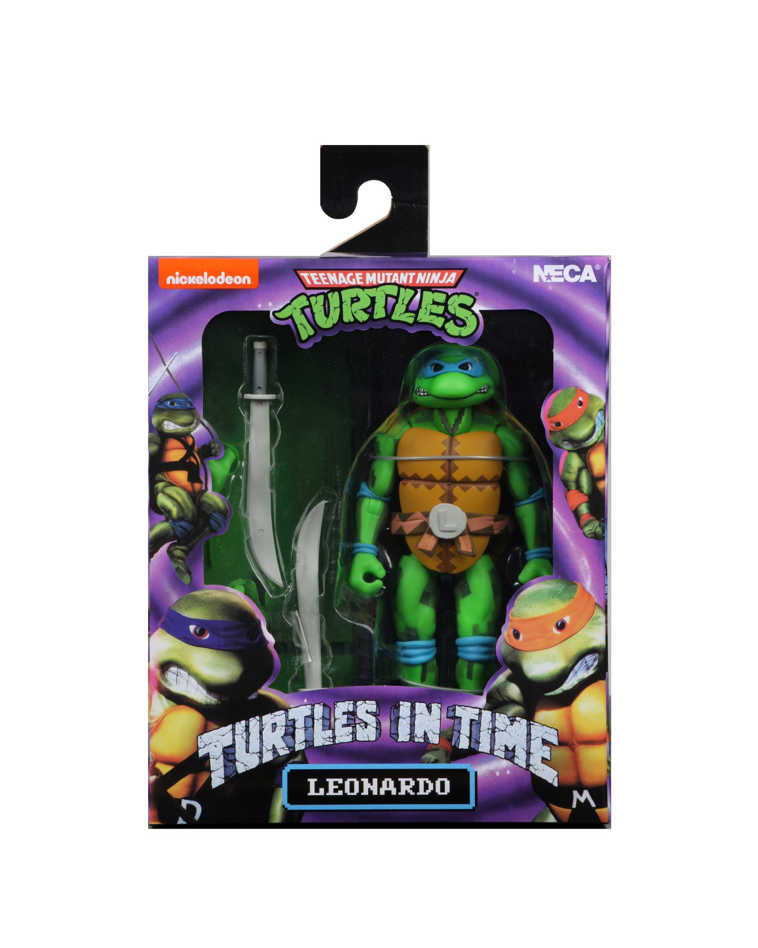 Teenage Mutant Ninja Turtles: Turtles in Time - Leonardo (Series 1) 7&quot; Scale Action Figure - NECA VAULT