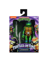 Teenage Mutant Ninja Turtles: Turtles in Time - Leonardo (Series 1) 7" Scale Action Figure - NECA VAULT