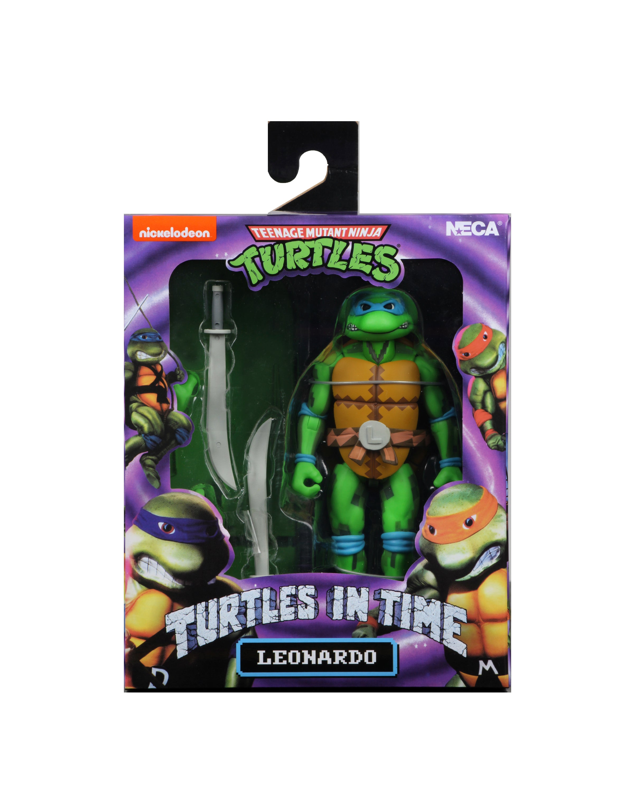 Teenage Mutant Ninja Turtles: Turtles in Time - Leonardo (Series 1) 7&quot; Scale Action Figure - NECA VAULT