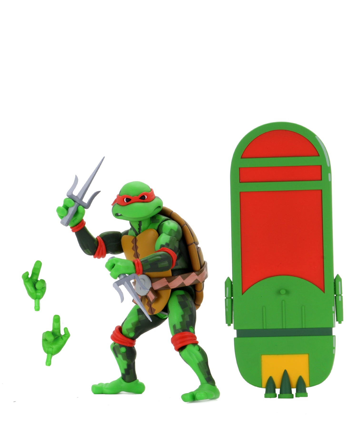 Teenage Mutant Ninja Turtles: Turtles in Time - Raphael 7” Scale Action Figures (Series 2) on the NECA Store