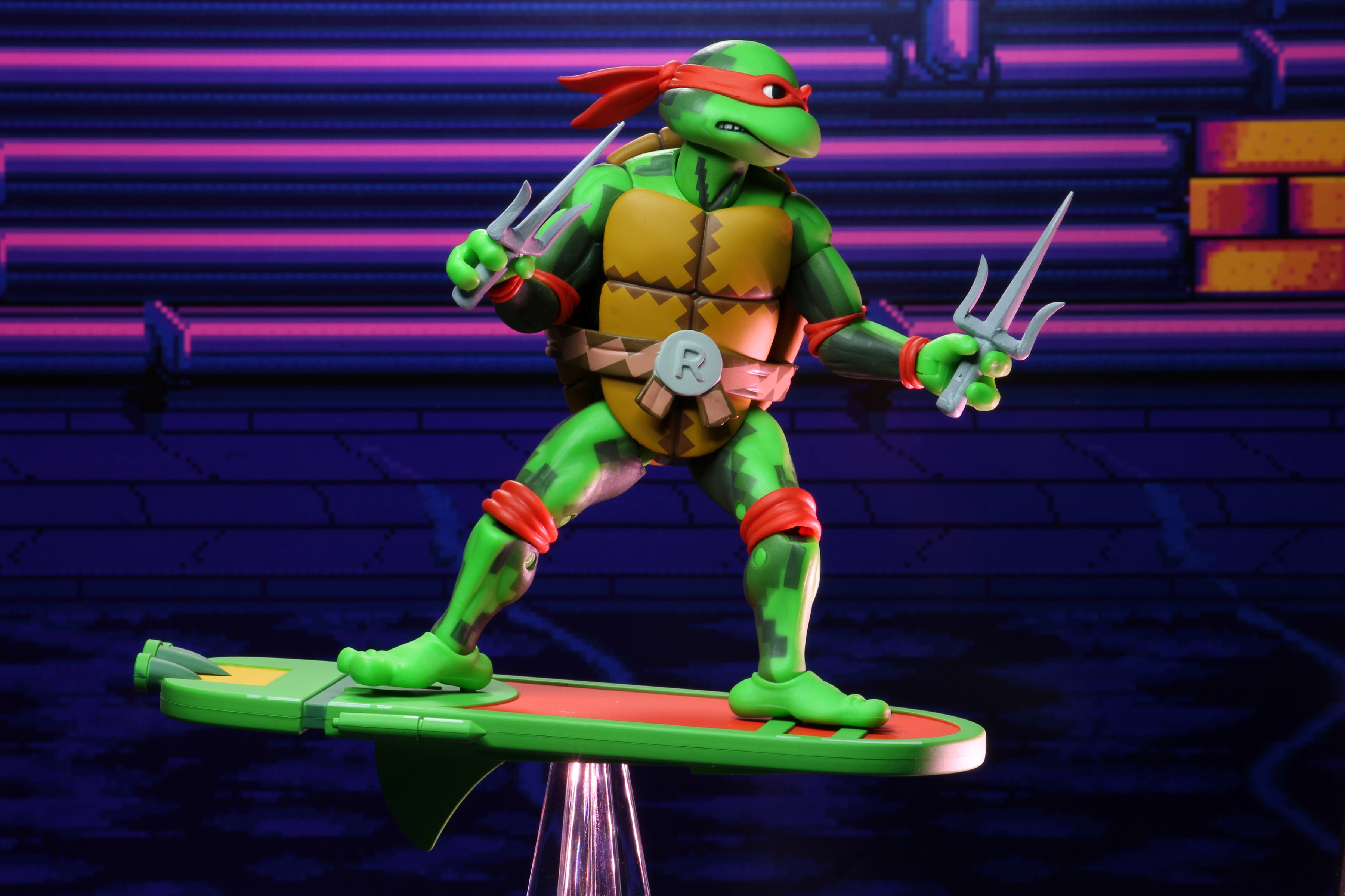 Teenage Mutant Ninja Turtles: Turtles in Time - Raphael 7” Scale Action Figures (Series 2) on the NECA Store
